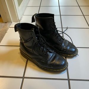 Black Doc Martin boots
